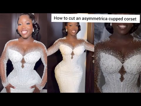 Видео: КАК РАСКРОЙТЕ АСИММЕТРИЧНЫЙ КОРСЕТ #КАК #корсет