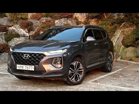 Видео: Санта-Фе 2019 2.0турбодизель 2WD в хорошей комплектации цена в Корее 12000$ доставка до Бишкека2300$