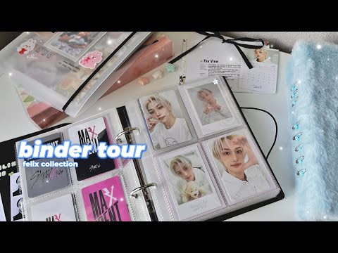 Видео: binder tour | коллекция карт феликса | stray kids & felix collection & other [10.06.2024]