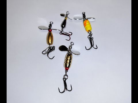 Видео: блесна за кефал (клен) ръчна изработка