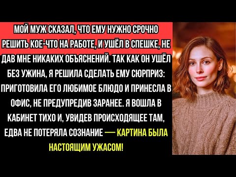 Видео: АНАСТАСИЯ ПРИШЛА В ОФИС МУЖА С УЖИНОМ, НО ТО, ЧТО ОНА УВИДЕЛА В КАБИНЕТЕ — НАСТОЯЩИЙ УЖАС!