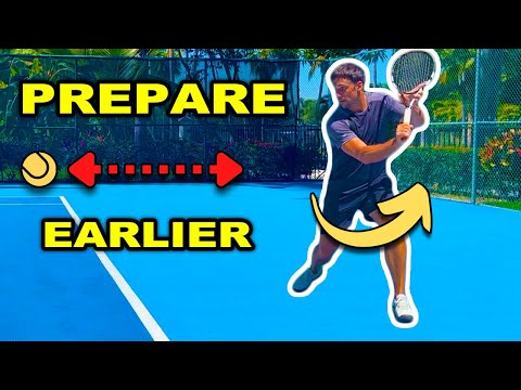 Видео: Как перестать поздно готовиться к одноручному бэкхенду