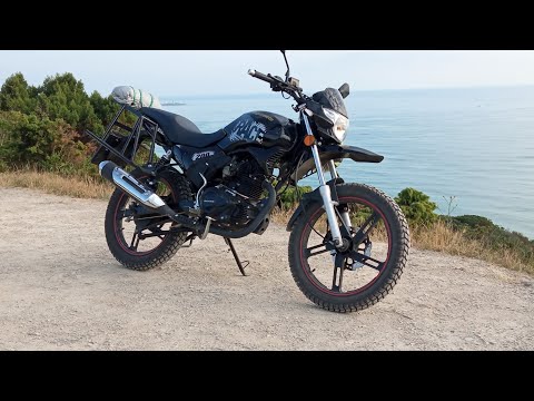 Видео: regulmoto sk200-9 мотопутешествие часть 1