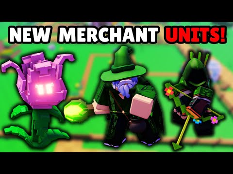Видео: Сможет ли команда НОВЫХ ТОРГОВЫХ ЮНИТОВ пройти невозможный режим в Garden Tower Defense!