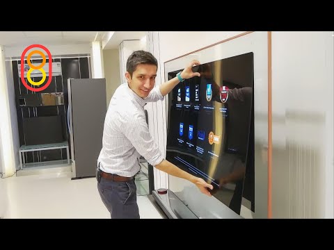 Видео: Отклеиваем от стены телевизор-обои LG OLED W