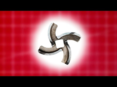 Видео: Как заточить нож мясорубки 🔪 3 эффективных способа