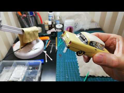 Видео: Строим. Opel Rekord Rally Monte-Carlo 1958 Minichamps 1/43 Rally Car Models 