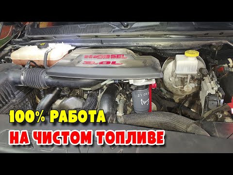 Видео: 100% защита топливной аппаратуры с ТНВД CP4,2 на Dodge RAM II IV 3.0D, engine EXM