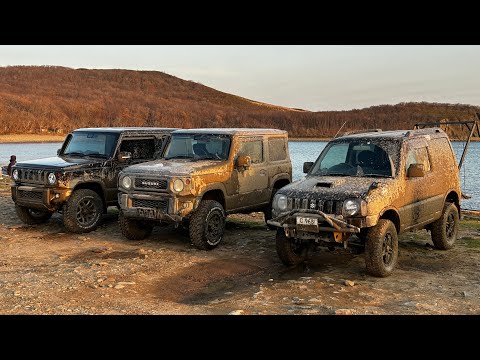 Видео: Тест лебёдки 6000lb на Suzuki Jimny jb64