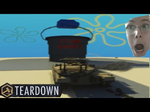 Видео: МЕРКАВА ПРОТИВ ЧАМ БАКЕТА! В TEARDOWN