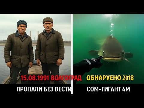 Видео: Рыбаки исчезли на Волге в 1991. Спустя 27 лет Водолаз находит это…