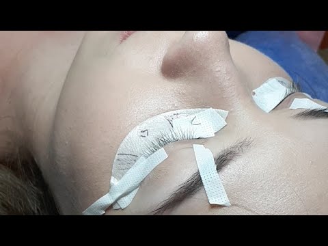 Видео: Наращивание ресниц Работа По Рядам. Рядность /Моделирование