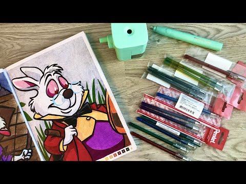 Видео: Хобби-влог: Точилка Deli, электрический ластик Macaron, раскраски Дисней, ручки Pintel Dual