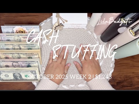 Видео: НАЛИЧНЫЕ 1243 $ ✨ ОКТЯБРЬ 2025 НЕДЕЛЯ 2 #наличныенаполнения
