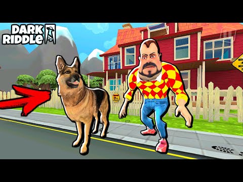 Видео: НОВЫЙ ПИТОМЕЦ СОСЕДА! СОБАКА в доме Dark Riddle