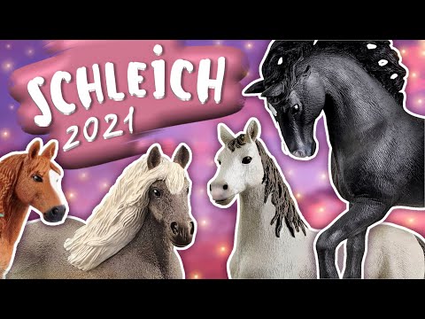 Видео: ШЛЯЙХ СТАЛИ ЛУЧШЕ?! 😲 | Обзор лошадей Schleich 2021