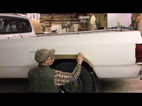 Видео: Обработка металла, колесная арка Dodge Ram 1990 года