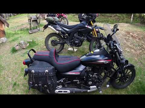 Видео: Bajaj Avenger 220 street. Новое седло. Мнение. Отзыв владельца.