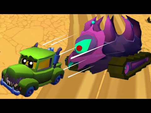 Видео: Гатор попал в ловушку к БОССУ Пауку. Car Eats Car 3D. Серия 4