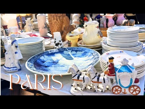 Видео: 🇫🇷 Воскресенье в Париже✨ Блошиный рынок и чайное время в Латинском квартале🫖