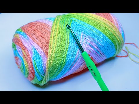 Видео: Я влюбилась в этот шов. Простой и элегантный узор крючком. Новое крючком