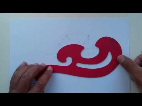 Видео: Саляхов Д.Н. Инженерная графика. Лекальные кривые.