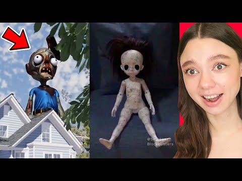 Видео: ЭТИ СУЩЕСТВА ПОПАЛИ НА КАМЕРУ 😱🔪 Страшные SCP МОНСТРЫ *Самый Страшный ТикТок*