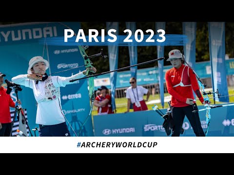 Видео: Хай Лиган против Чхве Мисун – бронза в стрельбе из лука среди женщин | Чемпионат мира по стрельбе...
