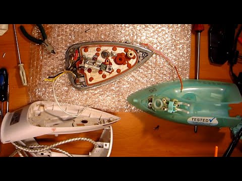 Видео: Как отремонтировать утюг Electrolux, разборка и ремонт утюга. Electrolux iron, disassembly, repair.