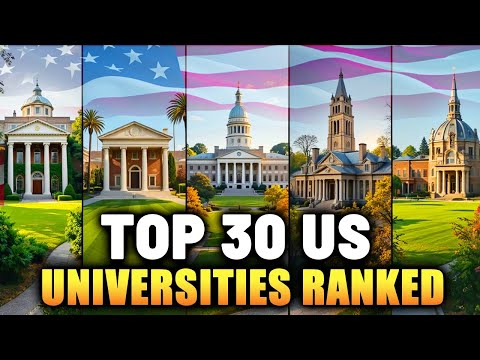 Видео: Представлены 30 лучших университетов США 2026 года!