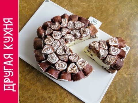 Видео: Лучший Рецепт Для Масленицы! Блинный торт - "пломбир в шоколаде"