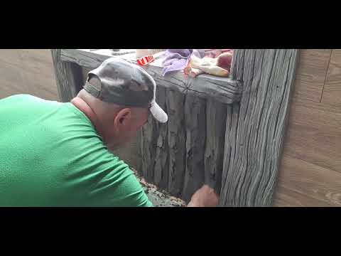 Видео: Арт Бетонный вариант отделки окон | Art Concrete window finishing option