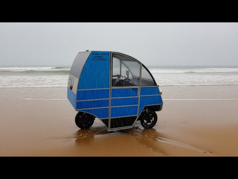 Видео: Белорусский веломобиль для деревни и любой погоды