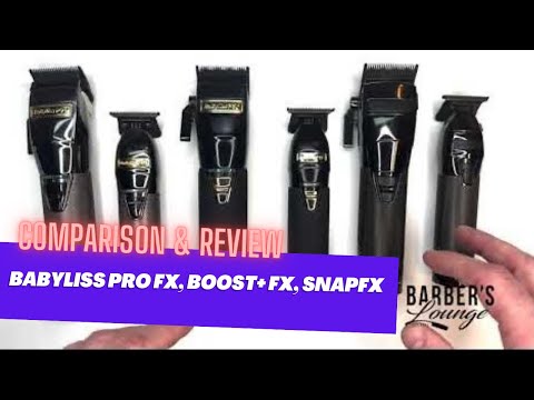 Видео: 💈 СРАВНЕНИЕ И ОБЗОР машинок для стрижки и триммера BaByliss Pro FX, BOOST+ FX и SNAPFX 💈