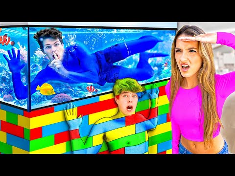 Видео: ЭКСТРЕМАЛЬНЫЕ ПРЯТКИ С КАМУФЛЯЖЕМ!!
