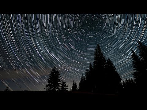 Видео: Starry sky and beautiful music for meditation / Звездное небо и красивая музыка для медитации