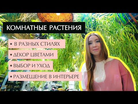 Видео: 🌴 РАСТЕНИЯ В ИНТЕРЬЕРЕ: Идеи размещения, ДЕКОР цветами, ВЫБОР и УХОД.