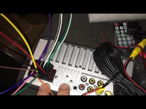 Видео: Как подключить китайскую 2 дин магнитолу с камерой. Распиновка разъема 2din магнитолы с aliexpress