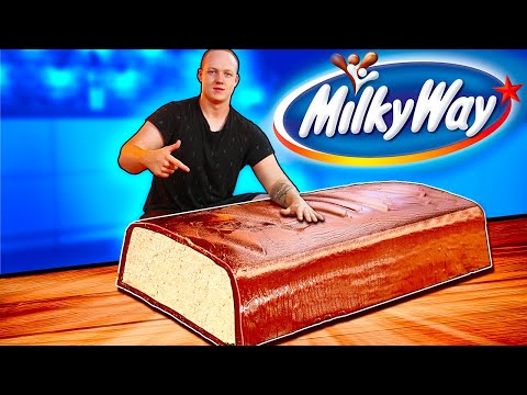 Видео: Я СДЕЛАЛ ГИГАНТСКИЙ Milky Way ВЕСОМ 110 КИЛОГРАММ