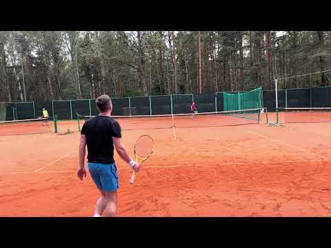 Видео: Прием с доигровкой и немного бэкхендов 18.09.2025