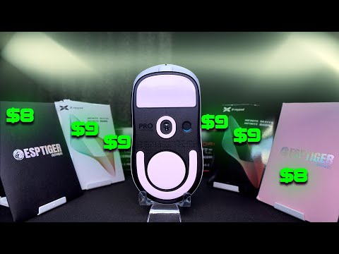 Видео: Лучшие накладки из ПТФЭ для игровой мыши Logitech GPX2 — меняйте ПРЯМО СЕЙЧАС! При участии ESPTIG...
