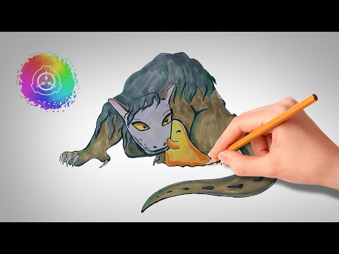 Видео: КАК НАРИСОВАТЬ SCP-682 и SCP-999