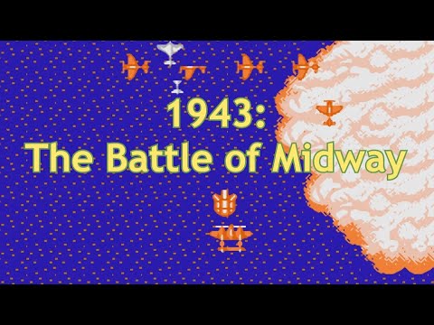 Видео: 1943: The Battle of Midway - (Famicom - NES - Dendy - 8 bit) - Полное прохождение игры 1943 на Денди