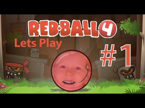 Видео: Играем в мультяшную игру Red Ball 4 прохождение Lets Play RED BALL 4 Kids gaming