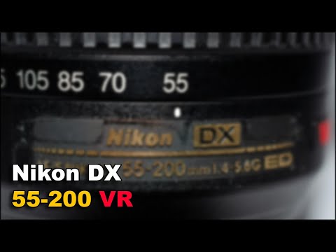 Видео: Nikon 55-200 VR Опыт  на кропе и ФФ DX и FX 2023