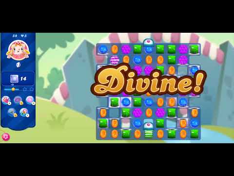 Видео: Candy Crush Saga: уровни с 55 по 59