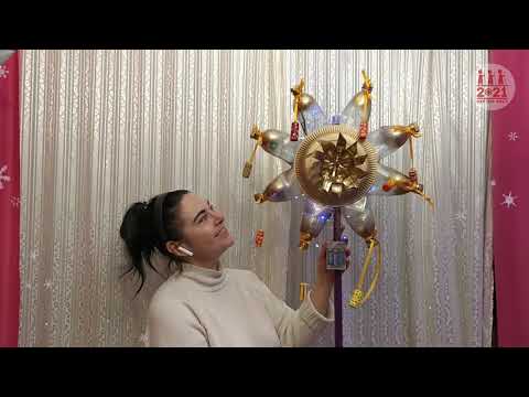 Видео: Вертепна зірка - майстер-клас