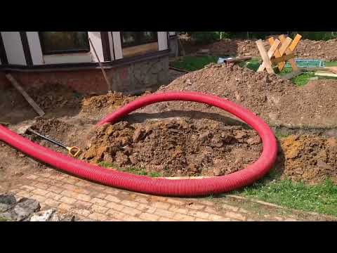 Видео: Самодельная теплотрасса для коттеджа