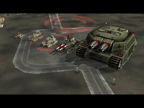 Видео: Китайский танк против 7 китайских боссов - Command & Conquer Generals Apocalyptic