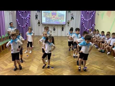 Видео: 23 февраля - спортивный праздник, старшая и средняя группа